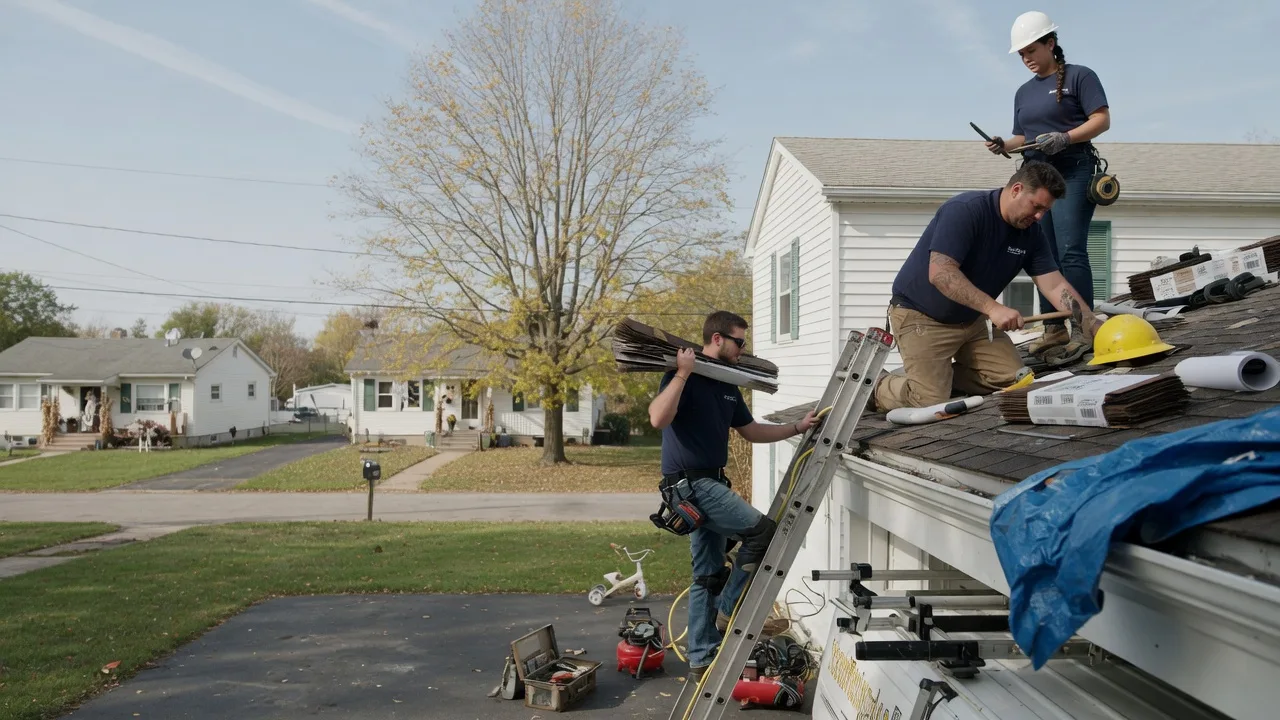 Local Roofing Contractors in Benld, IL near me